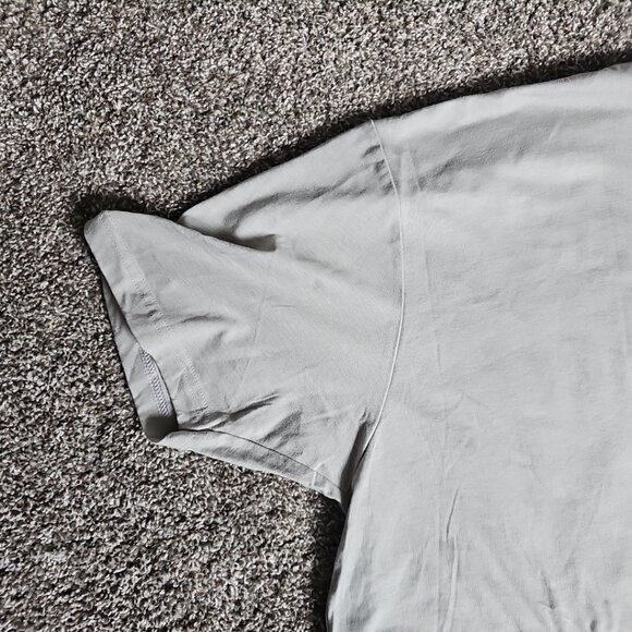 NWOT Black Rifle Coffee Co. Gray 3XL Short Sleeve Arrowhead Chest Logo Print - Picture 2 of 6